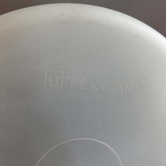 Orange Vintage Tupperware Cake/Pie Keeper Carrier No Handle Round Tall 683, 684. - Picture 7 of 12